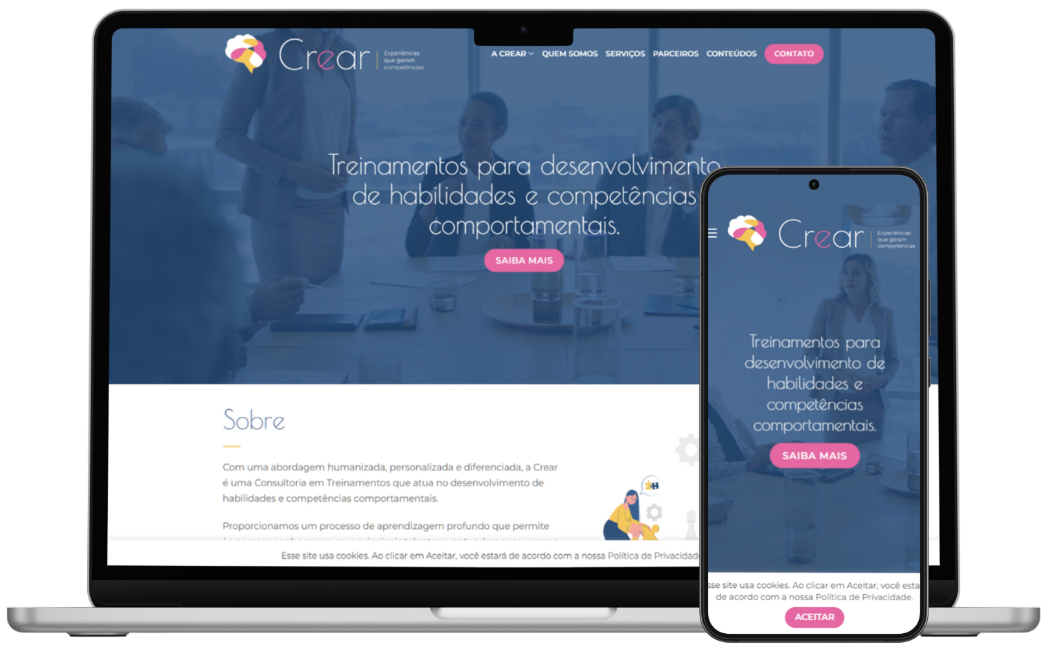 Crear - Portfólio Digital Bees
